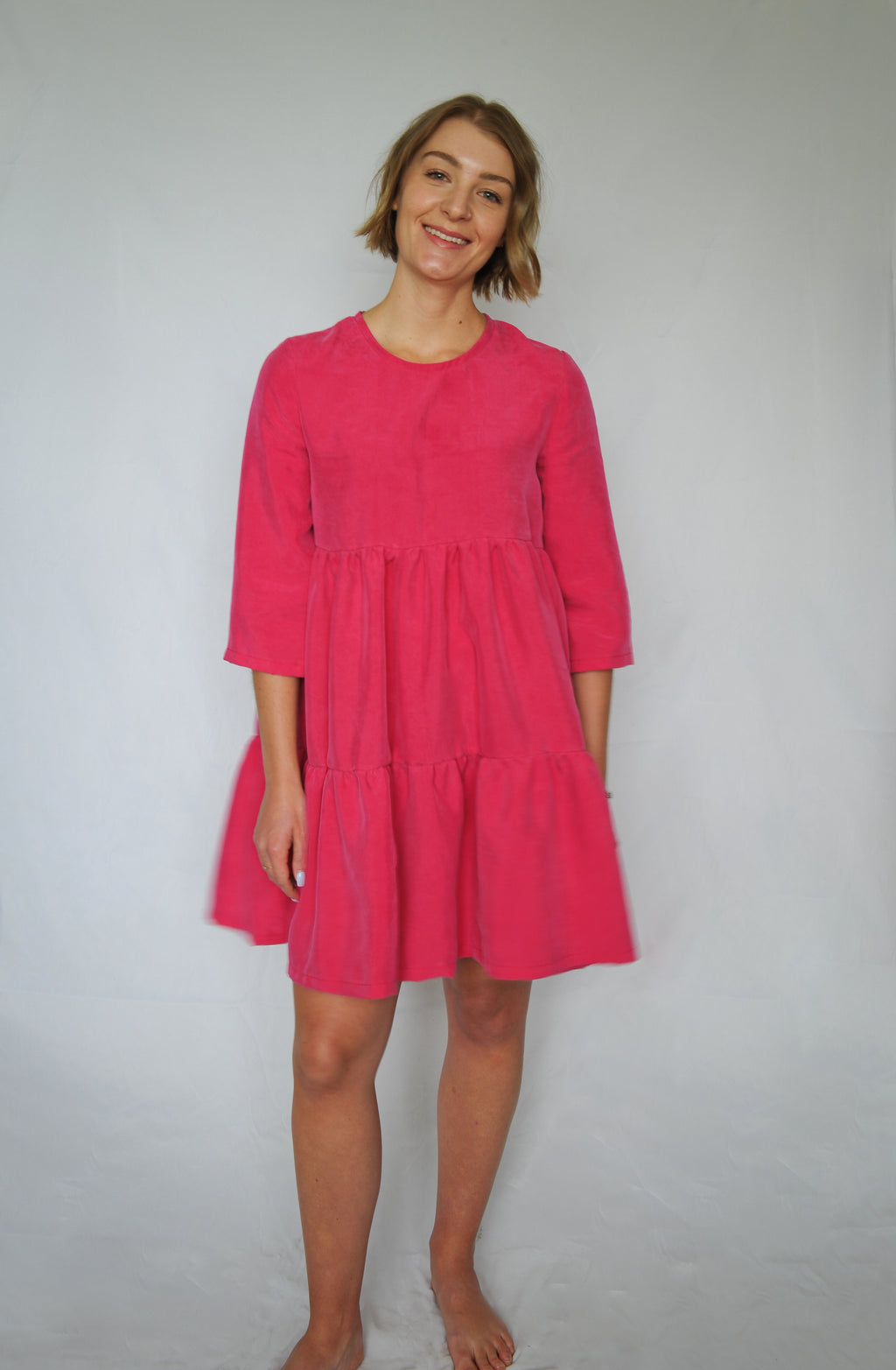The Sunday Dress | Fuchsia