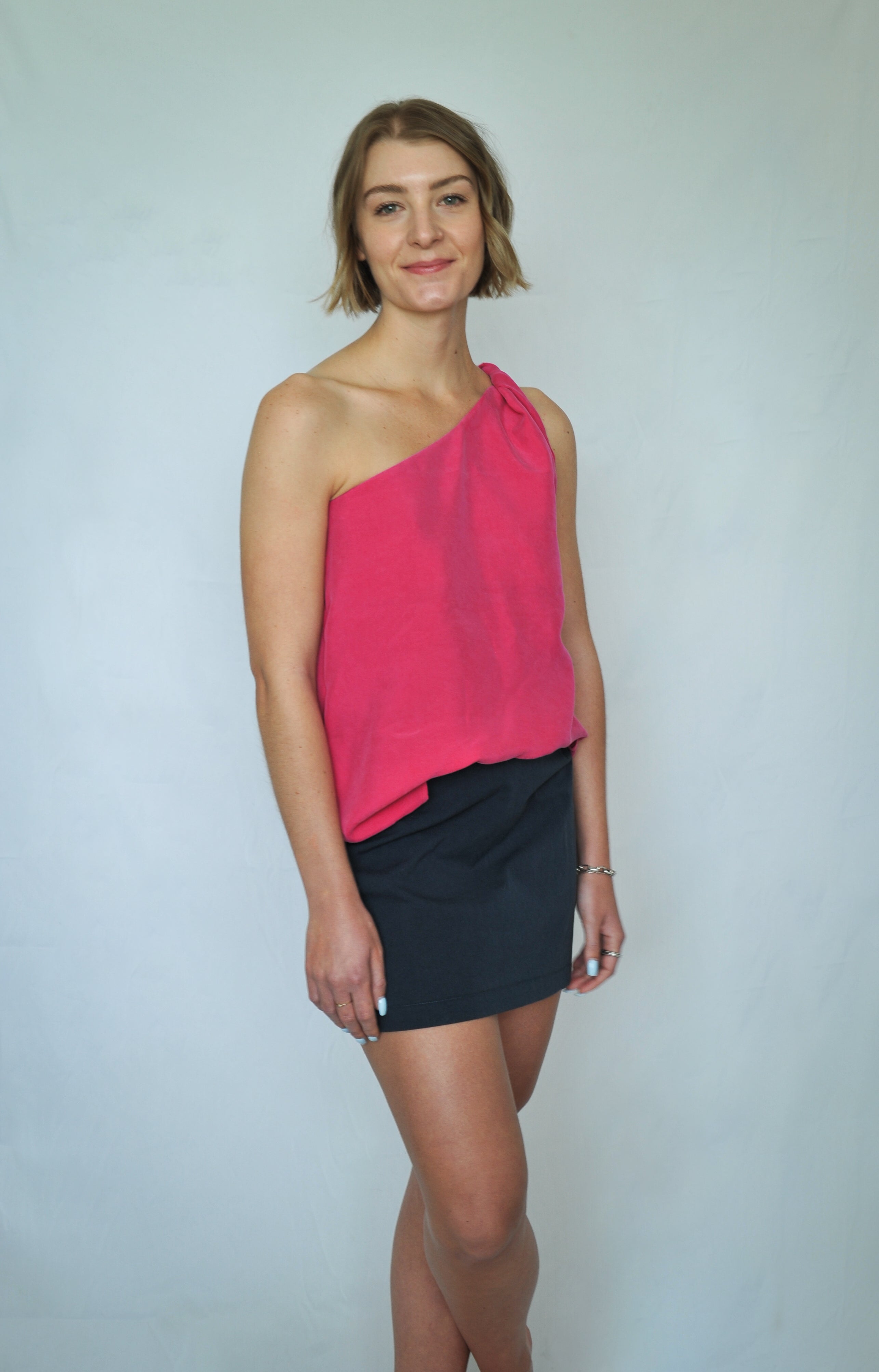 The Monaco Top | Fuchsia